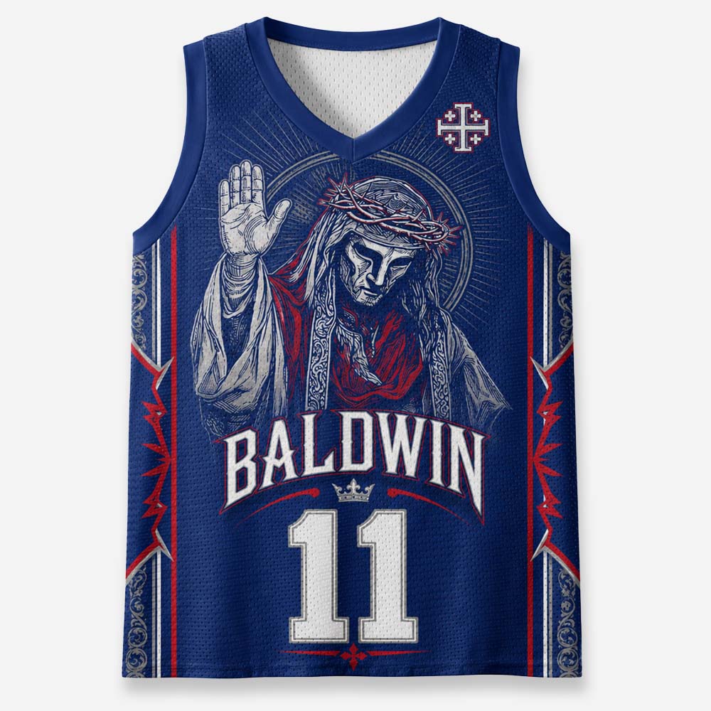 Masked King Graphic Mesh Jersey Tank Top