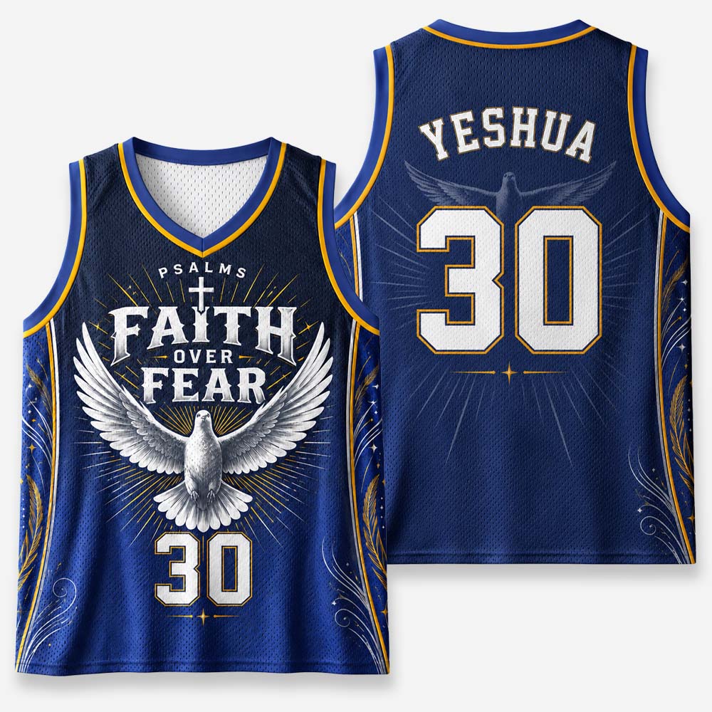 Fearless Dove Graphic Mesh Jersey Tank Top