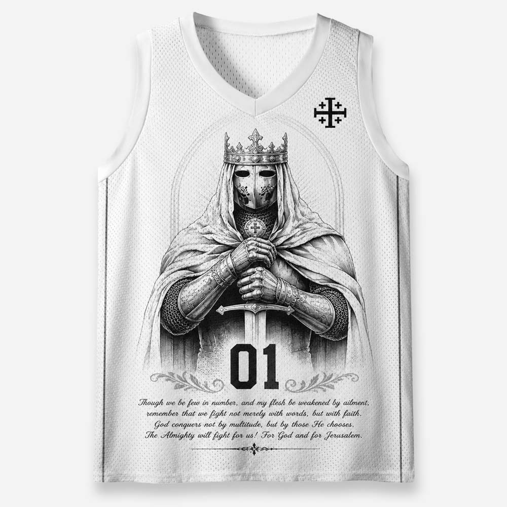 Masked King Graphic Mesh Jersey Tank Top