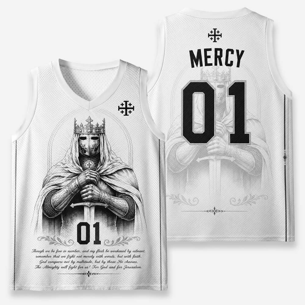 Masked King Graphic Mesh Jersey Tank Top