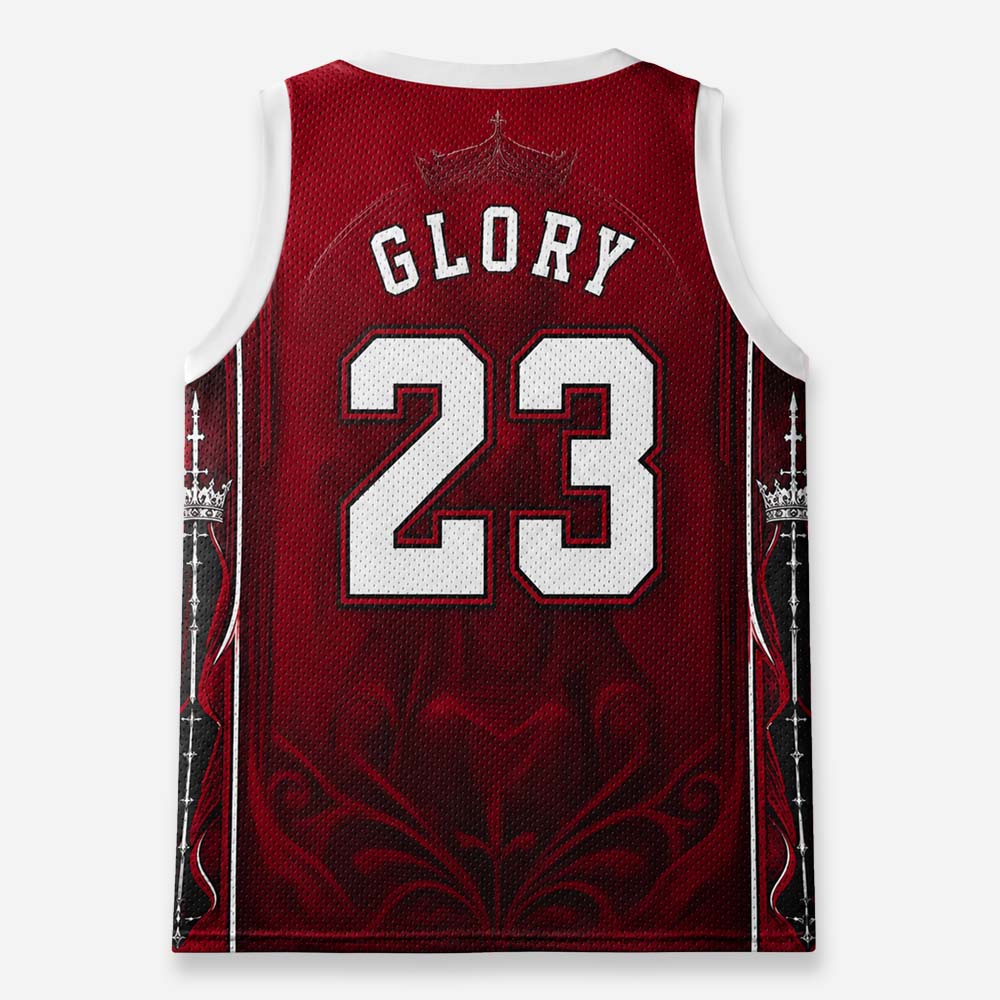 Masked King Graphic Mesh Jersey Tank Top