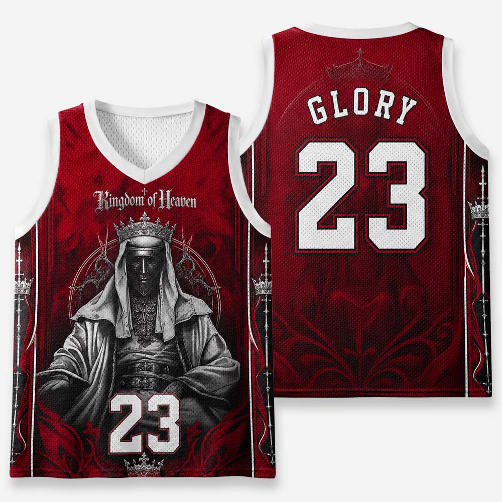 Masked King Graphic Mesh Jersey Tank Top