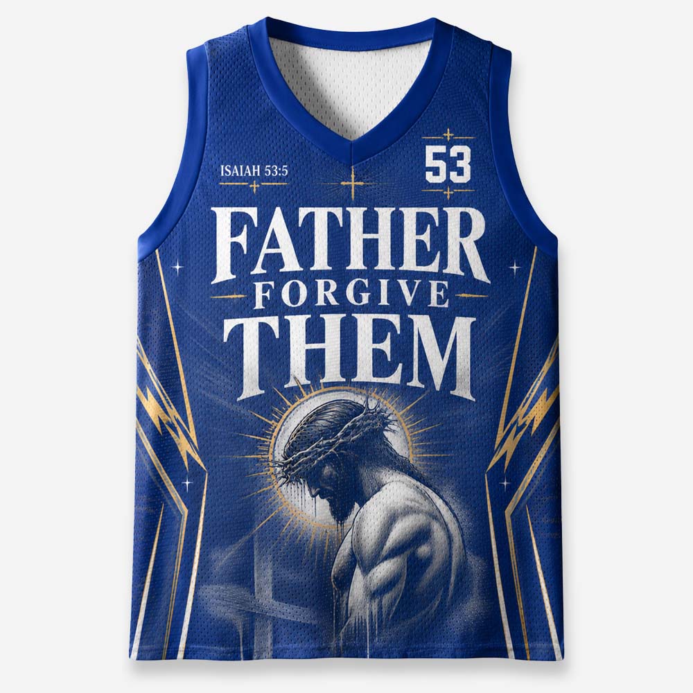 Forgiveness Graphic Mesh Jersey Tank Top