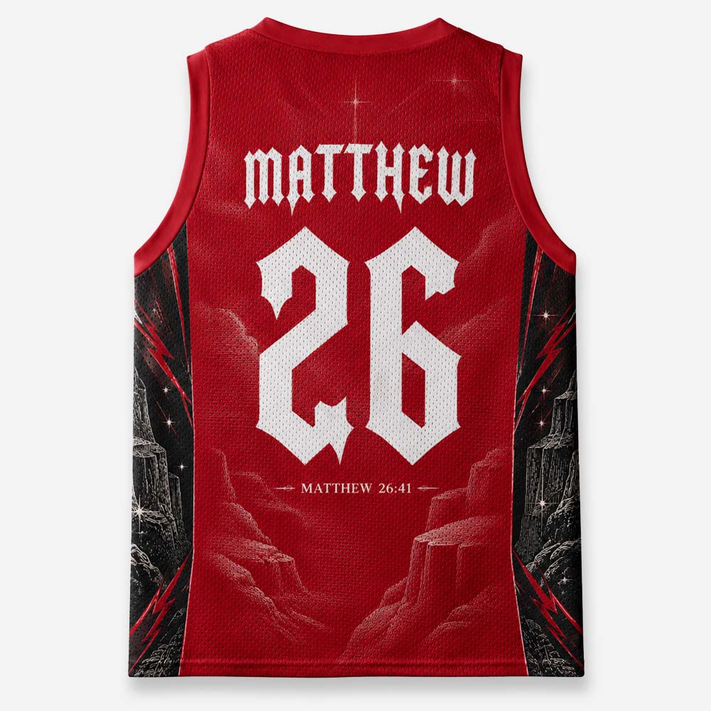 Fear No Evil Graphic Mesh Jersey Tank Top