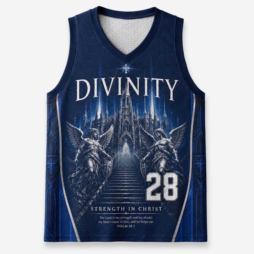 Fortress Strength Graphic Mesh Jersey Tank Top