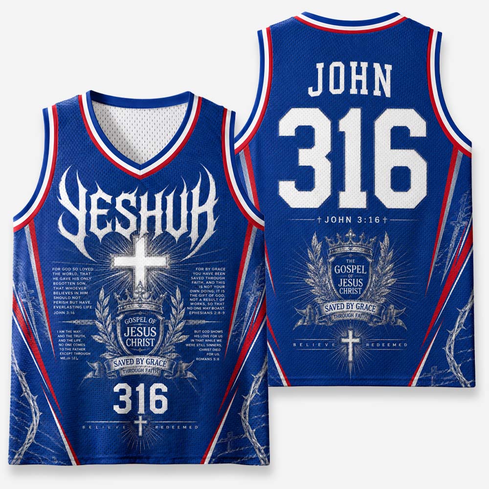 Forgiveness Graphic Mesh Jersey Tank Top
