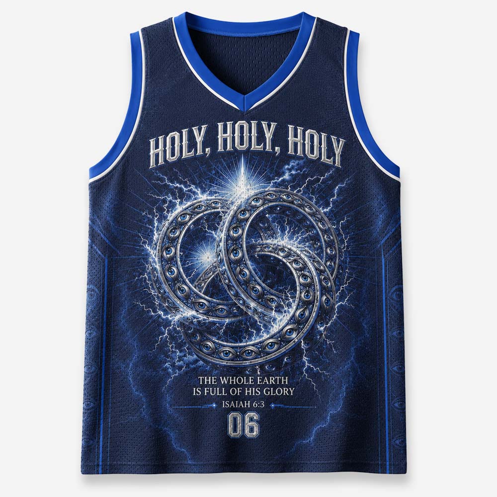 Radiant Eye Graphic Mesh Jersey Tank Top