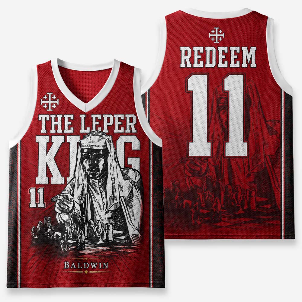 Masked King Graphic Mesh Jersey Tank Top