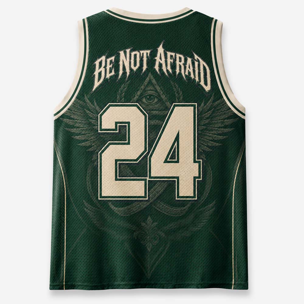 Fearless Eye Wing Graphic Mesh Jersey Tank Top