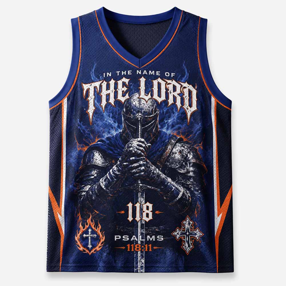 Warfare Knight Graphic Mesh Jersey Tank Top