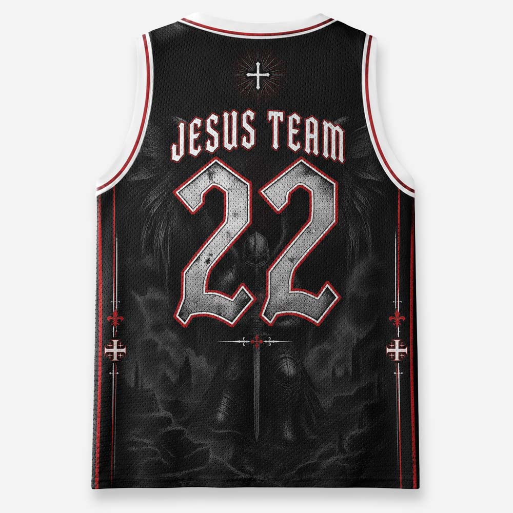 Winged Knight Graphic Mesh Jersey Tank Top