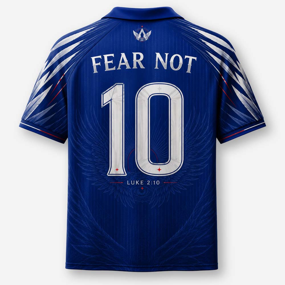 Fearless Eye Wing Graphic Collar Jersey
