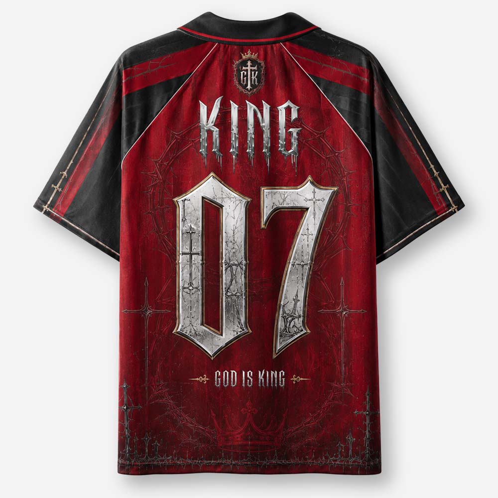 Crown Statement Graphic Collar Jersey