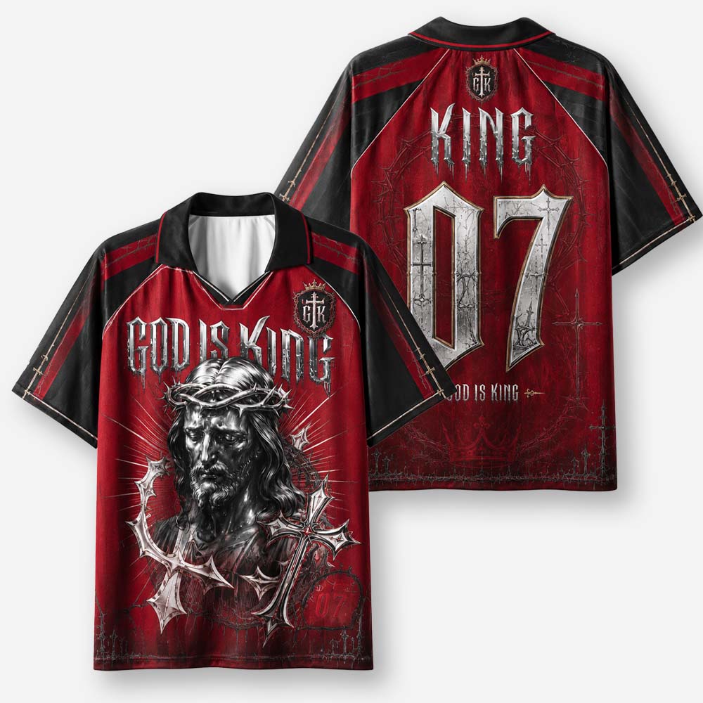 Crown Statement Graphic Collar Jersey
