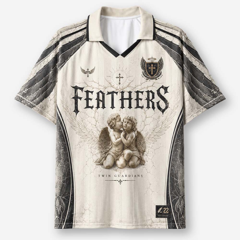 Angel Graphic Collar Jersey