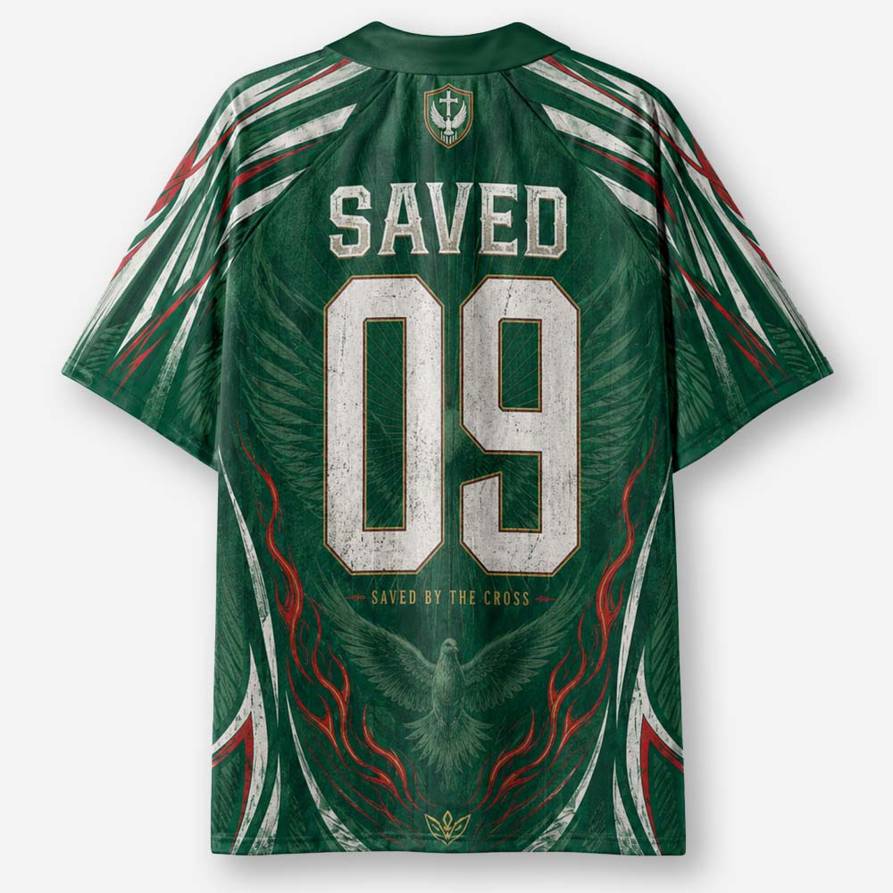 Dove Graphic Collar Jersey