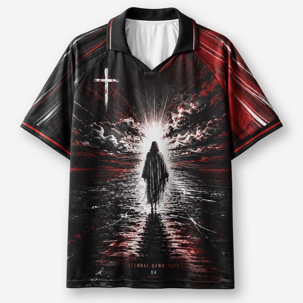 Eternal Dawn Path Graphic Collar Jersey