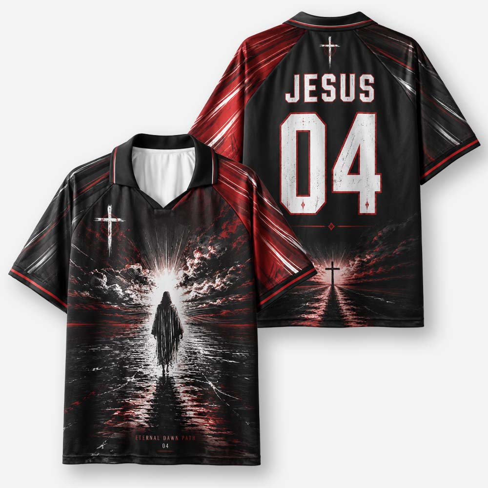 Eternal Dawn Path Graphic Collar Jersey