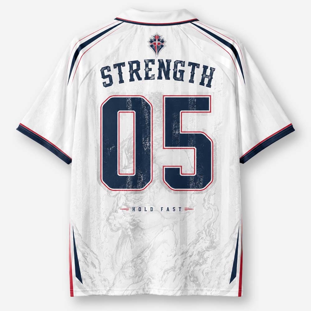 Enduring Strength Wrestle Graphic Collar Jersey