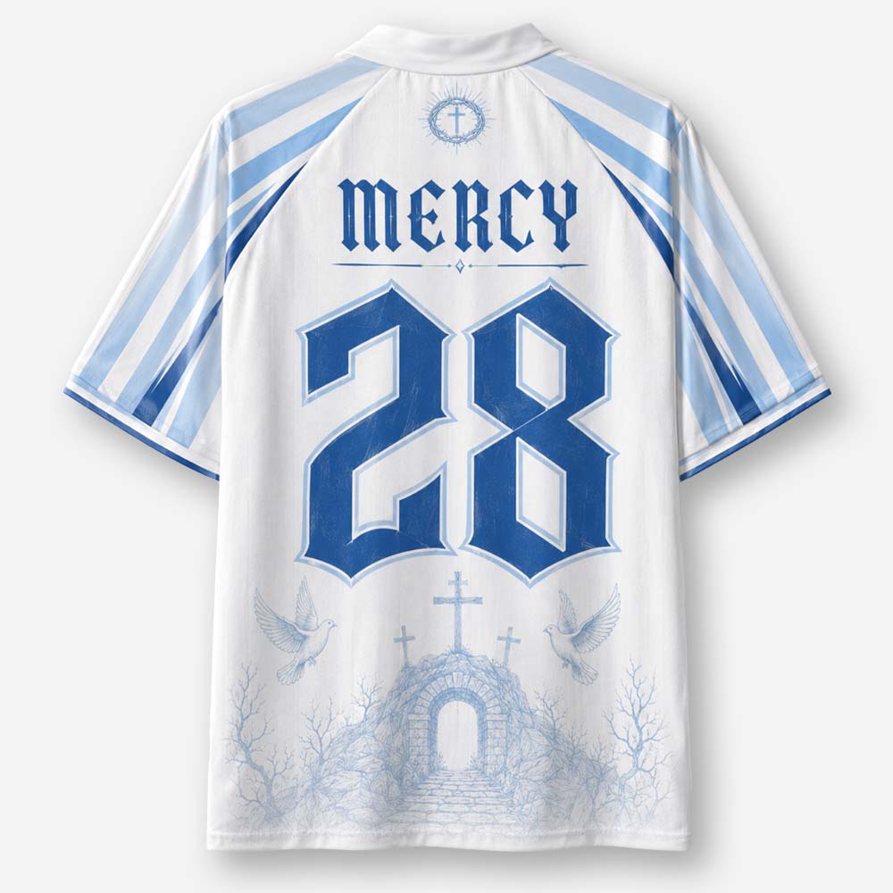 Dove Graphic Collar Jersey