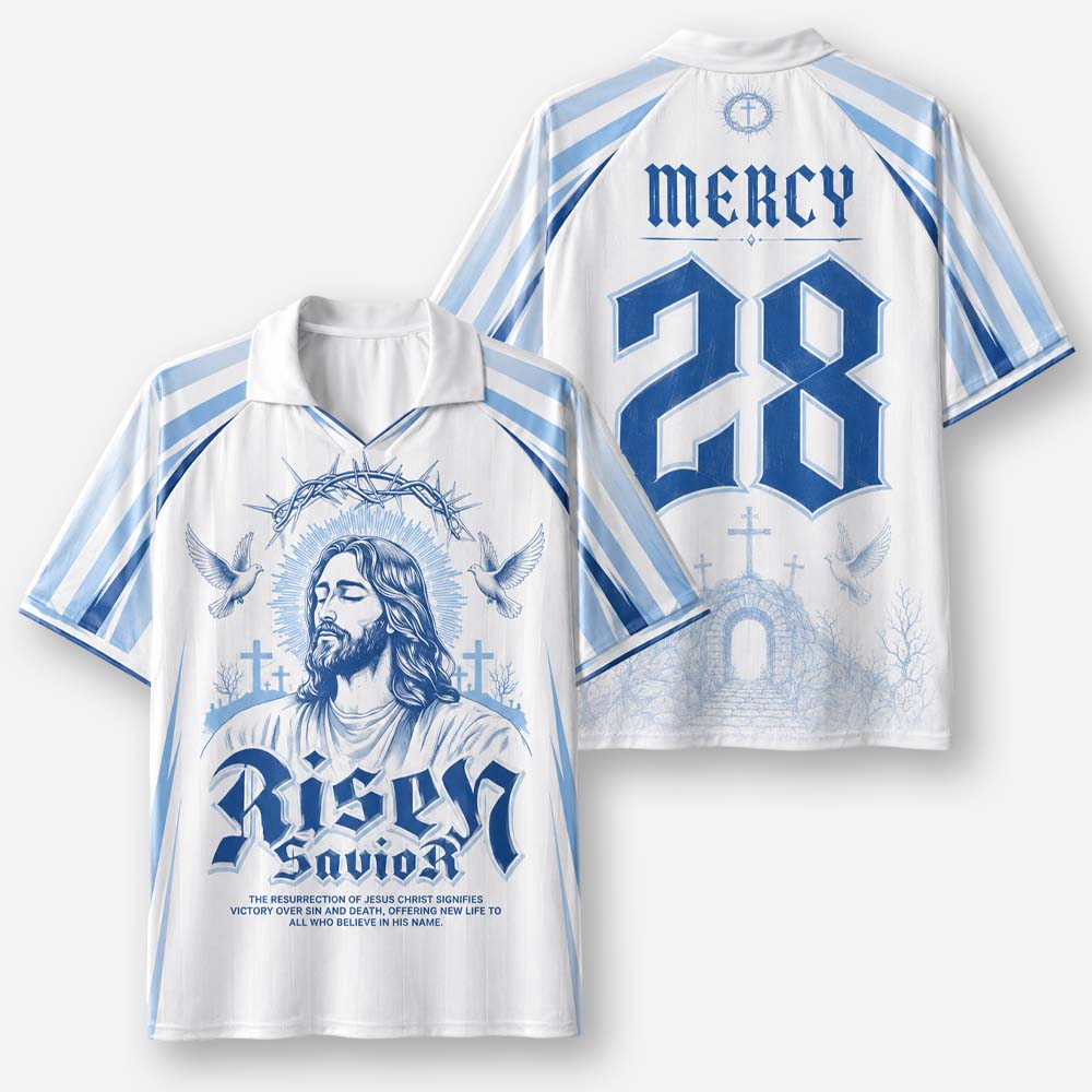 Dove Graphic Collar Jersey