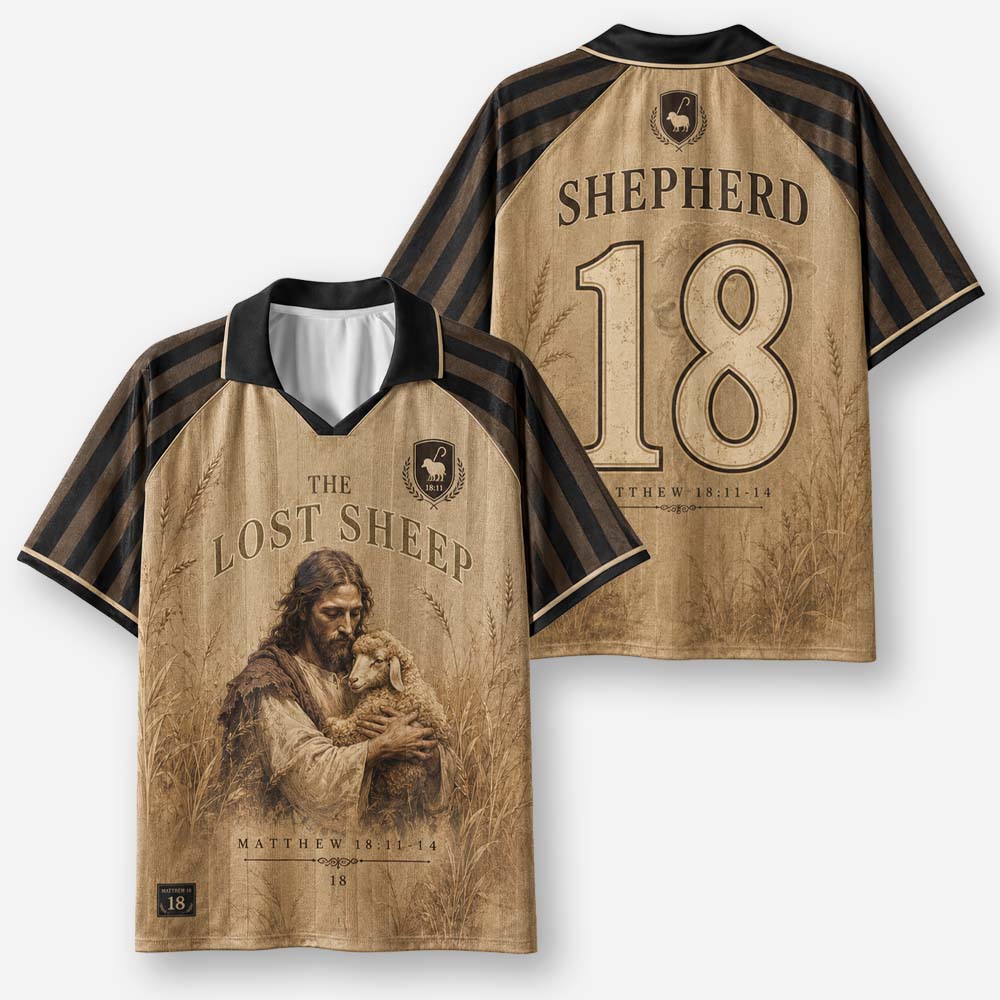 The Lost Sheep Graphic Collar Jersey