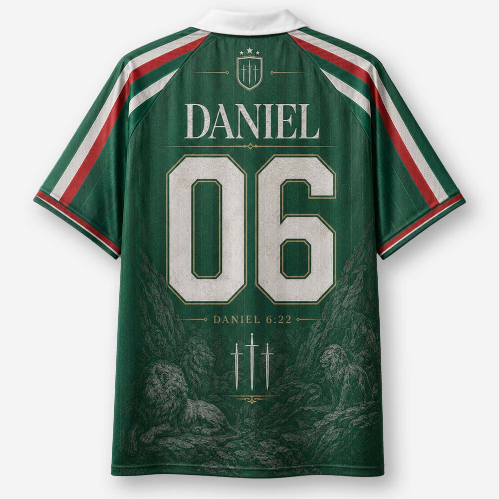 Lions Den Graphic Collar Jersey