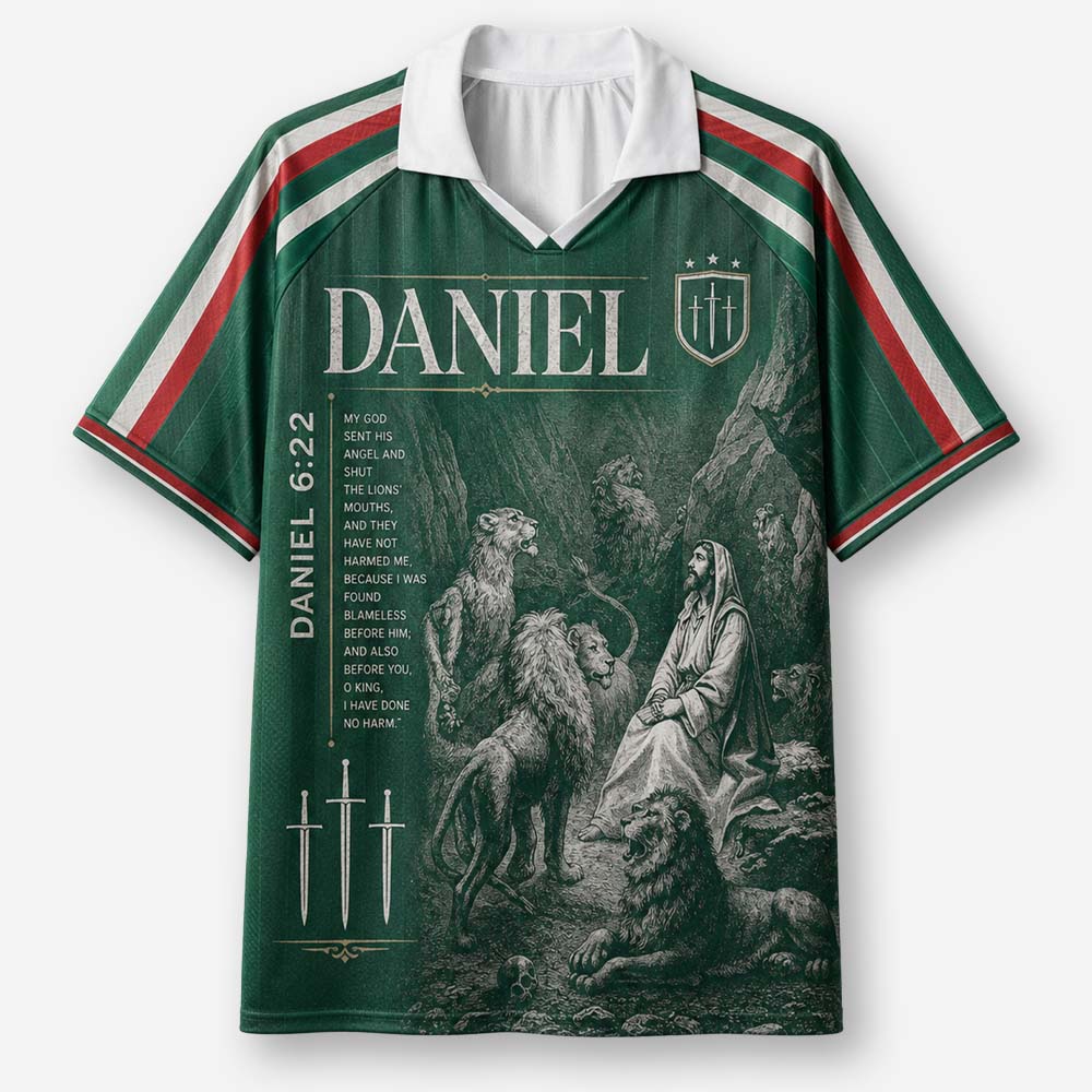 Lions Den Graphic Collar Jersey