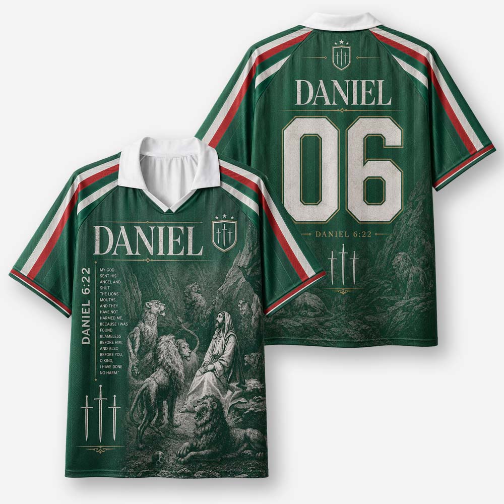 Lions Den Graphic Collar Jersey