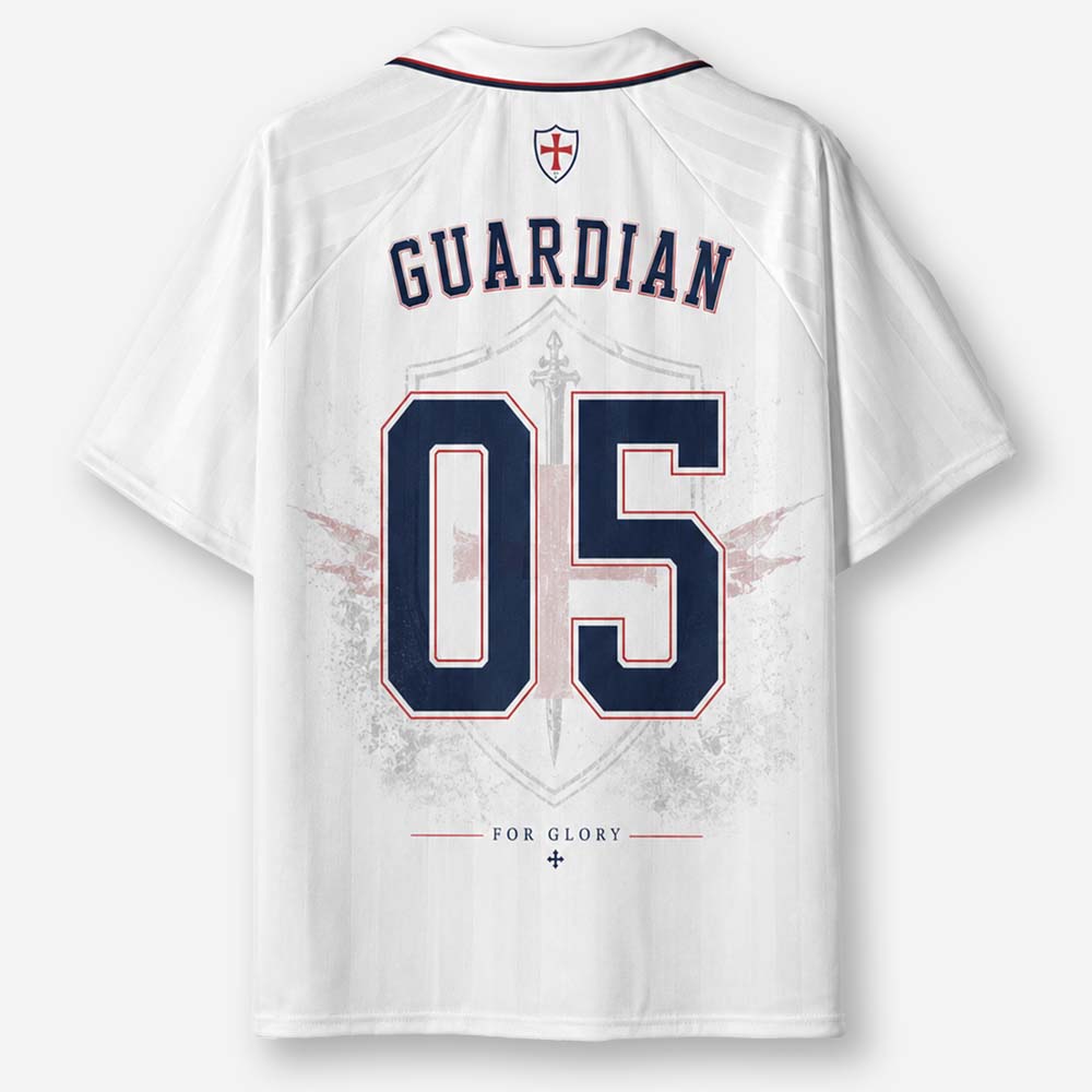 Mounted Knight Graphic Collar Jersey