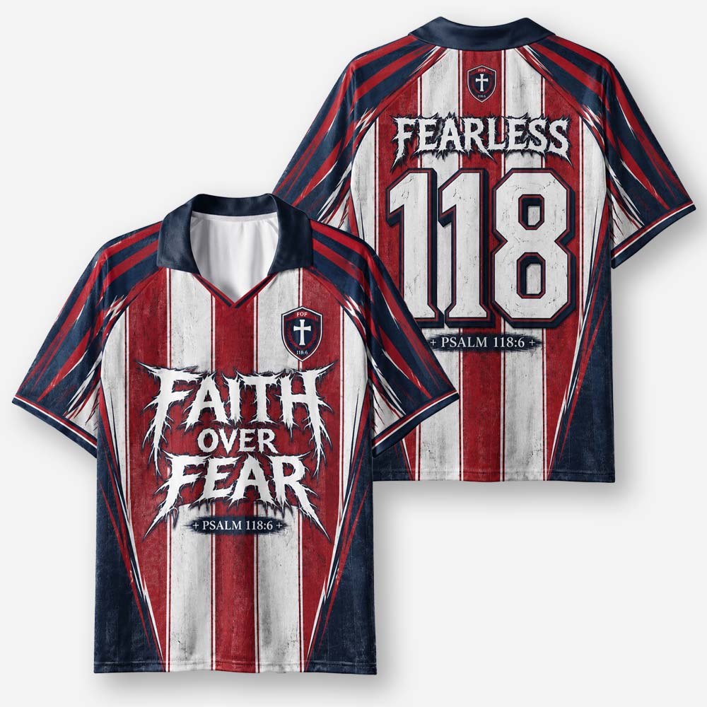 Fearless Graphic Collar Jersey
