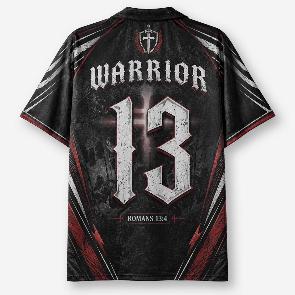 Battle Soldier Graphic Collar Jersey