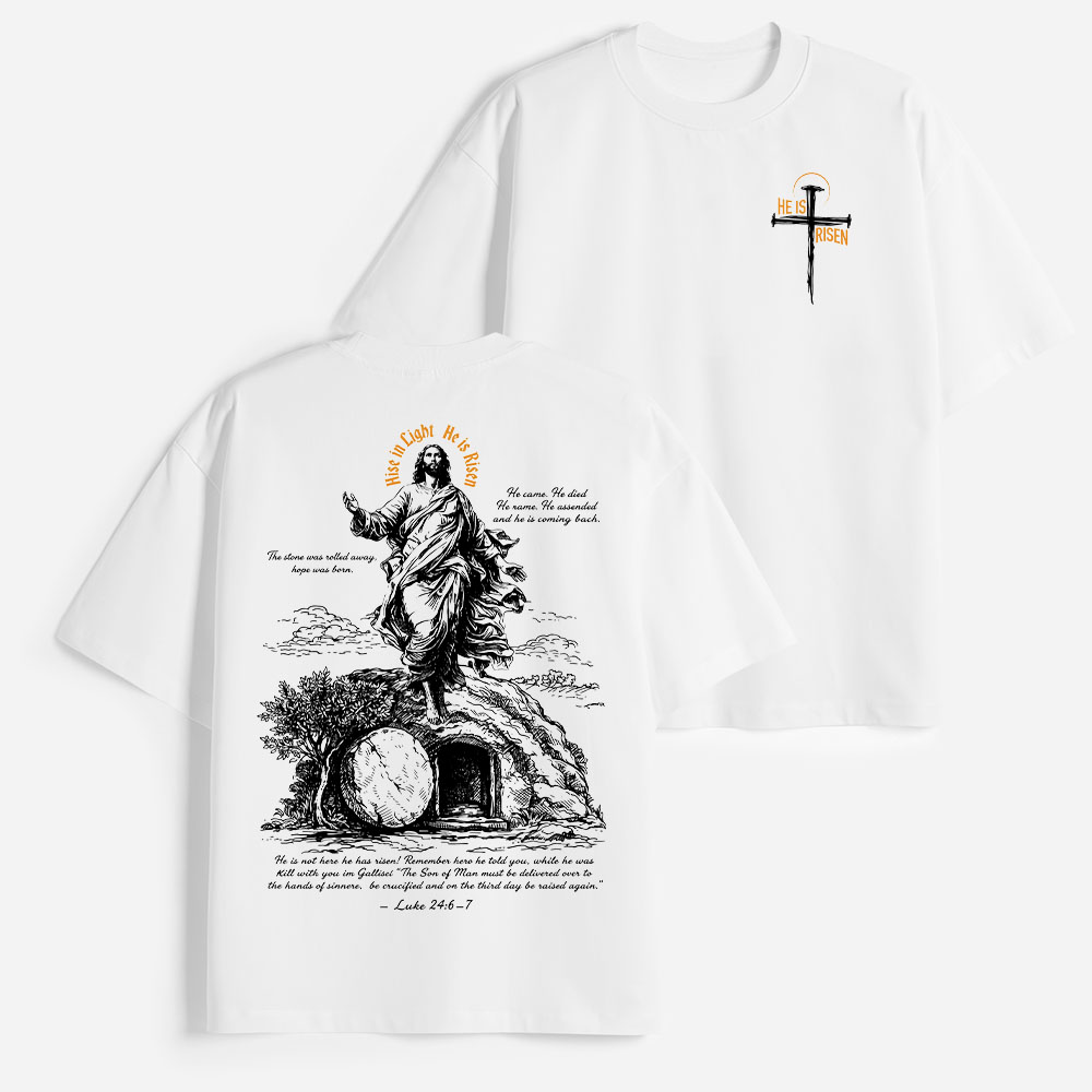 Open Tomb Heavyweight Cotton Graphic T-Shirt