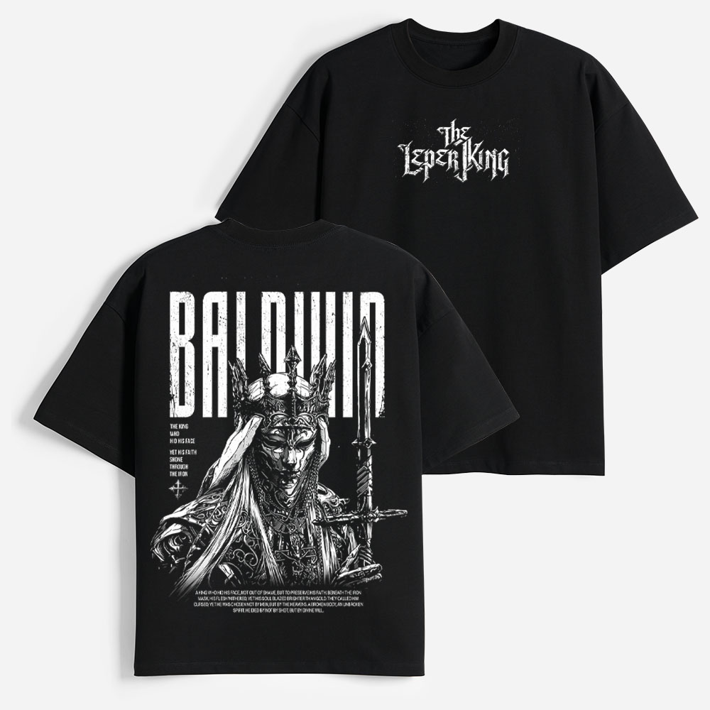 Masked King Heavyweight Cotton Graphic T-Shirt