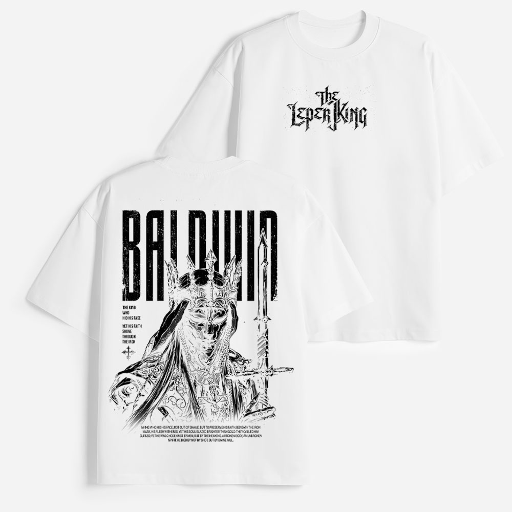 Masked King Heavyweight Cotton Graphic T-Shirt