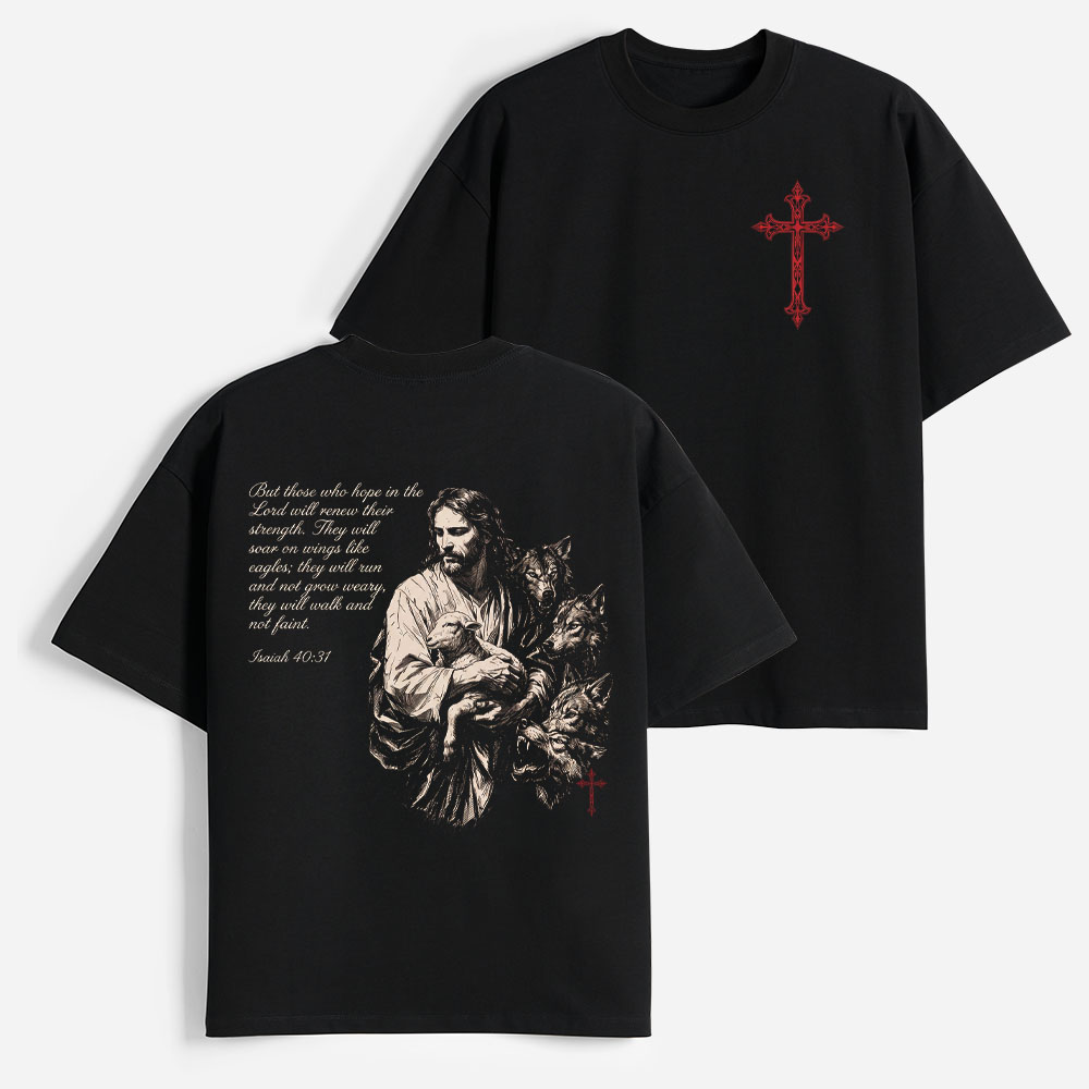 Flock Guardian Heavyweight Cotton Graphic T-Shirt