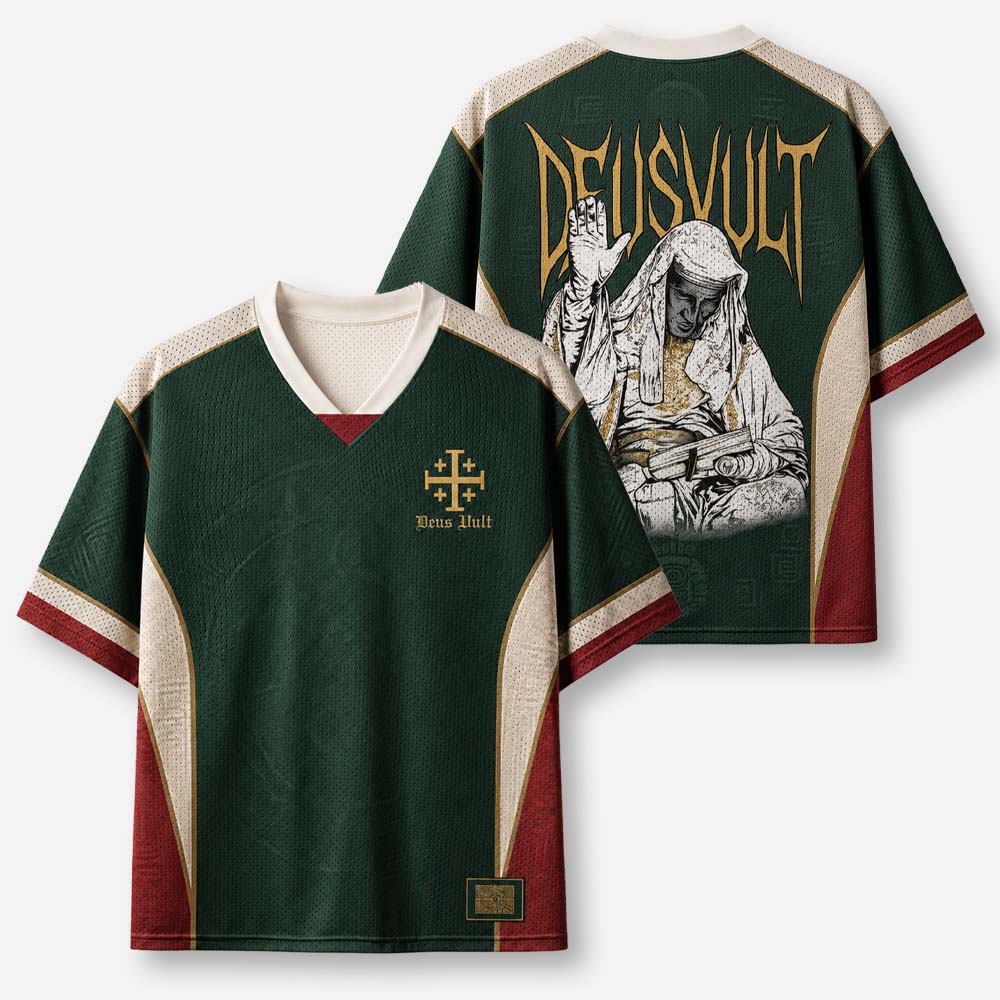 Masked King Graphic Mesh Jersey