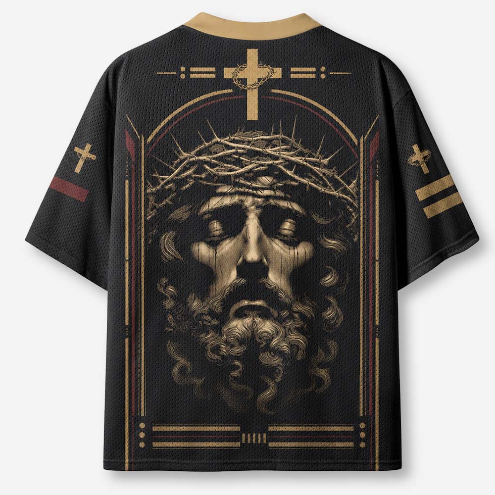Thorn Crown Graphic Mesh Jersey