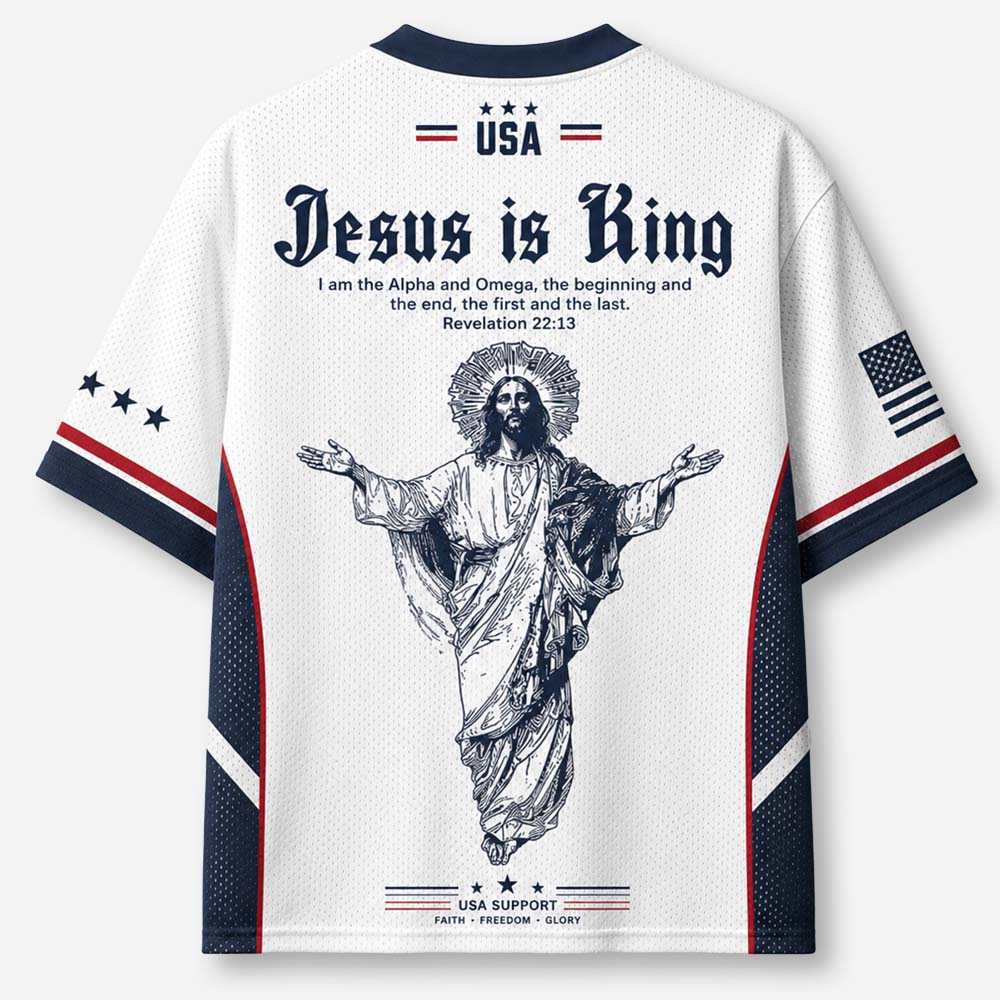 Crown Statement Graphic Mesh Jersey