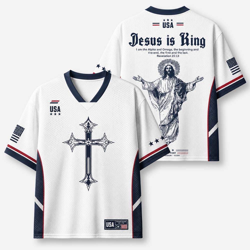 Crown Statement Graphic Mesh Jersey