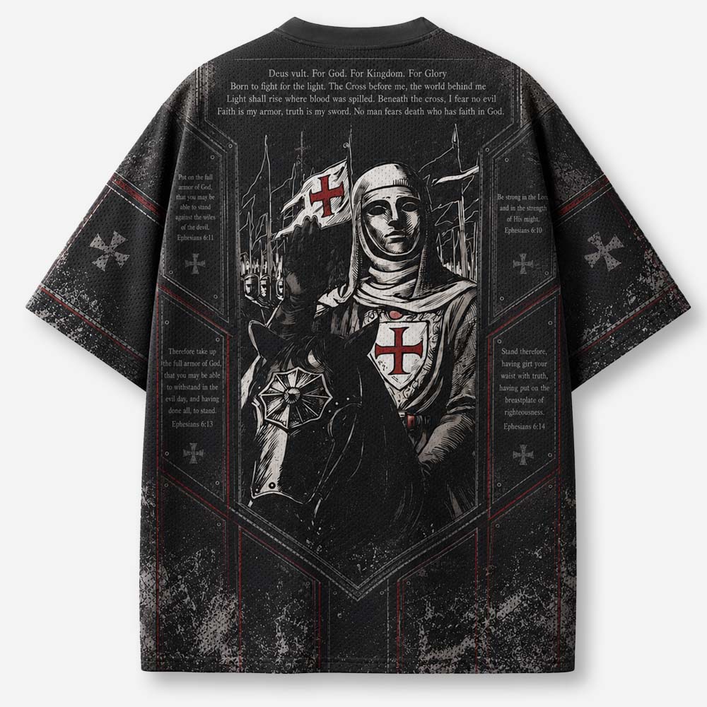Masked King Graphic Mesh Jersey