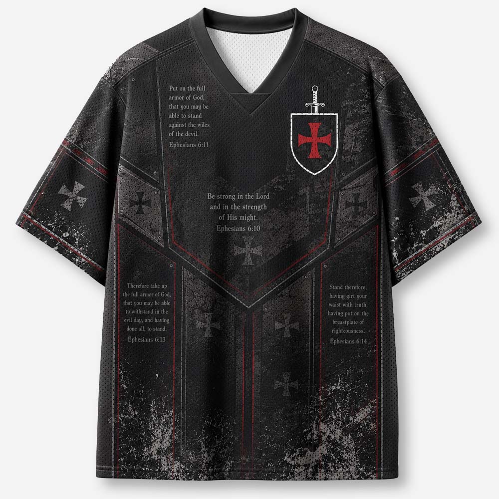 Masked King Graphic Mesh Jersey