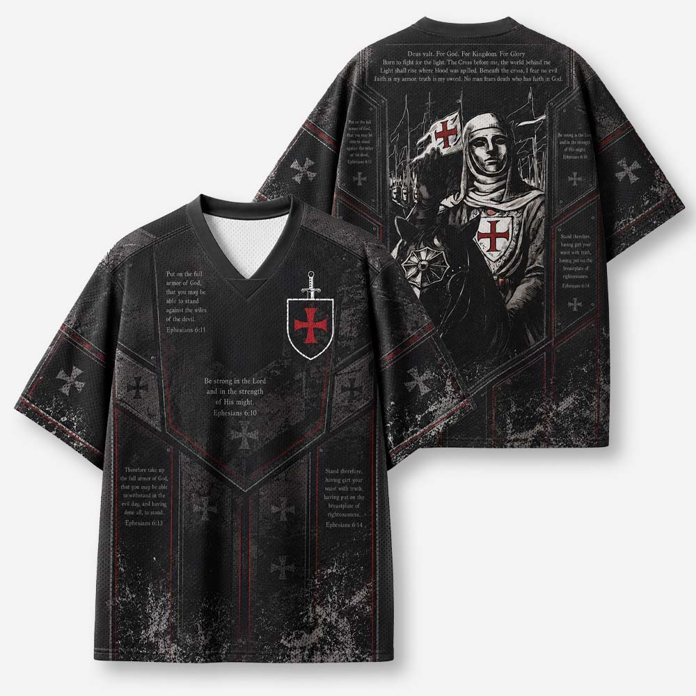 Masked King Graphic Mesh Jersey