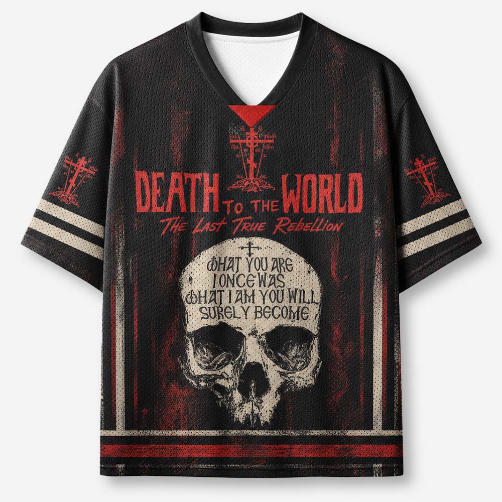 Death to The World Graphic Mesh Jersey