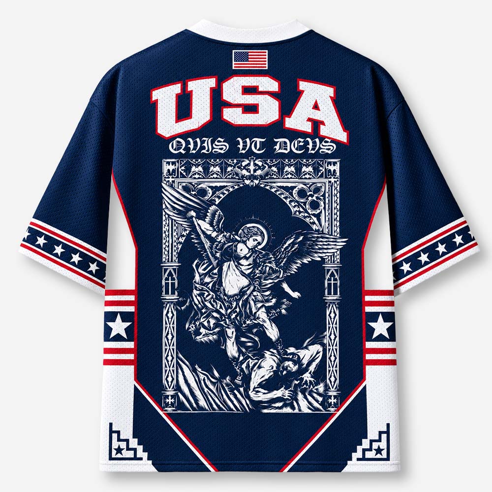 Angel Graphic Mesh Jersey