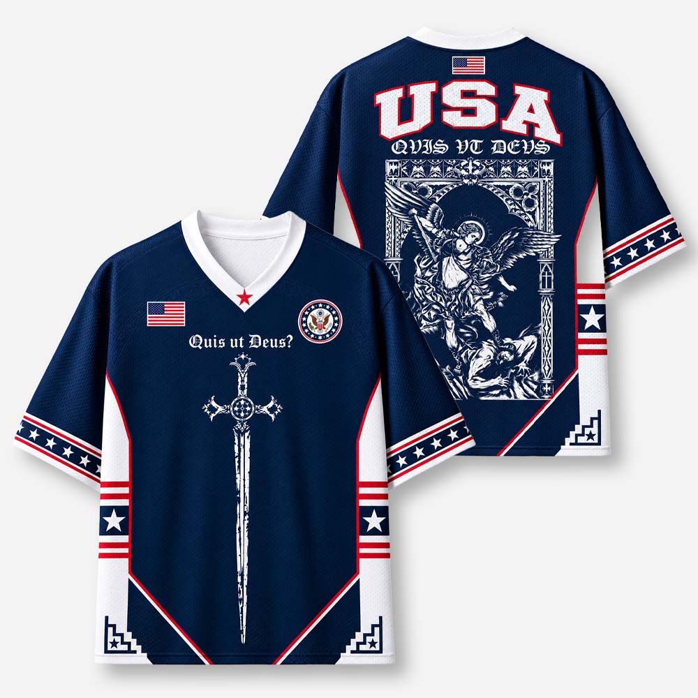 Angel Graphic Mesh Jersey