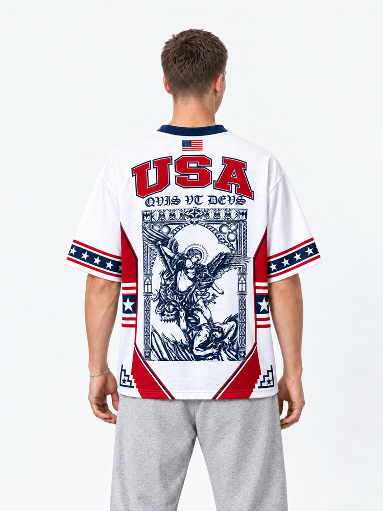 Angel Graphic Mesh Jersey