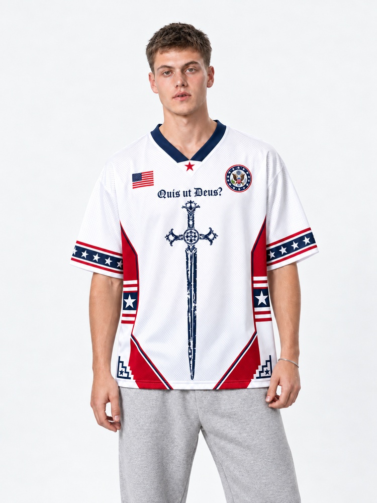Angel Graphic Mesh Jersey