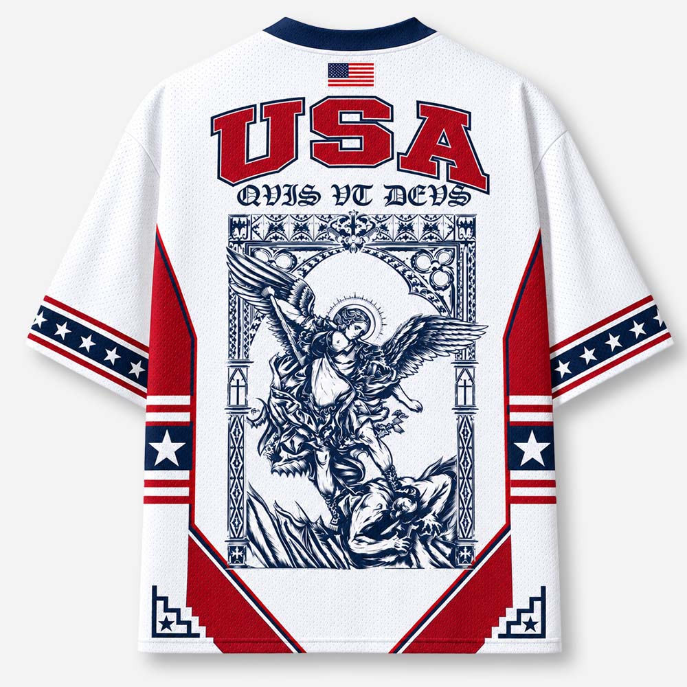 Angel Graphic Mesh Jersey