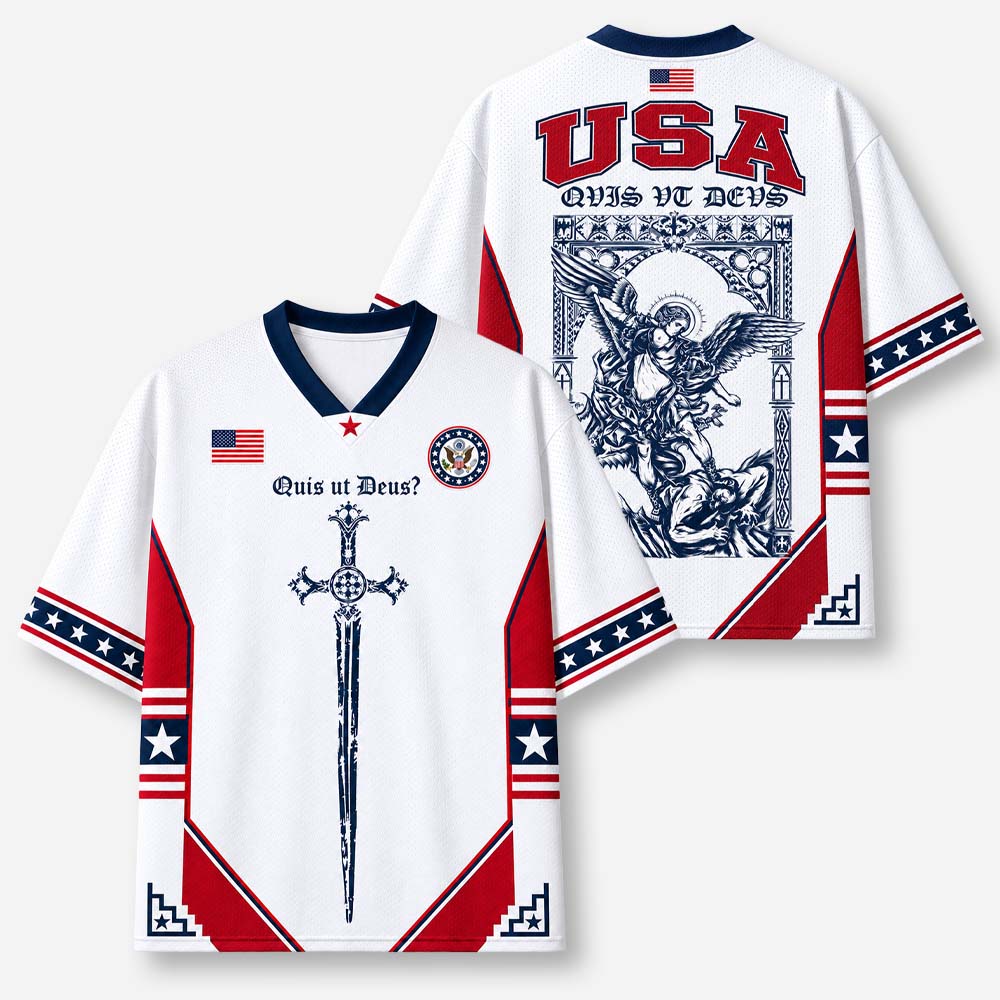 Angel Graphic Mesh Jersey